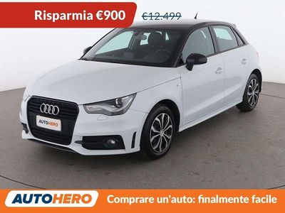 Usata Audi A1 Attraction 86 CV (63 kW) 2015 Bianco Berlina