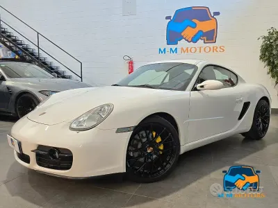 Usata Porsche Cayman Chrono 245 CV (180 kW) 2009 Bianco Coupé