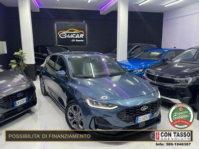 Usata Ford Focus ST 120 CV (88 kW) 2022 Blu Berlina