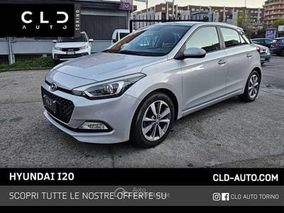 Usata Hyundai i20 Style 75 CV (55 kW) 2017 Grigio Berlina