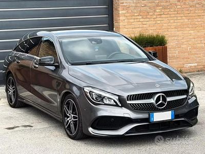 Usata Mercedes CLA200 AMG 136 CV (100 kW) 2019 Grigio Station wagon
