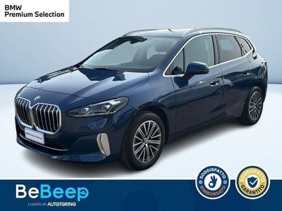 Usata BMW 218 Active Tourer Luxury Line 136 CV (100 kW) 2023 Blu metallizzato Monovolume