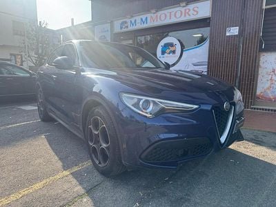 Usata Alfa Romeo Stelvio Business 160 CV (117 kW) 2020 Blu/azzurro SUV