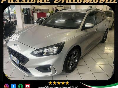 Usata Ford Focus ST-Line 120 CV (88 kW) 2019 Argento Station wagon