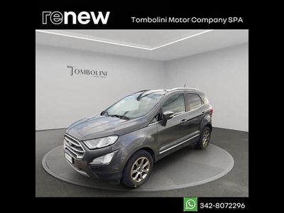 Usata Ford Ecosport Titanium S 100 CV (73 kW) 2018 Grigio SUV