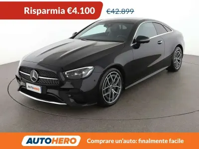 Usata Mercedes E220 Premium Plus 194 CV (142 kW) 2022 Nero Coupé