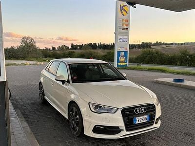 Usata Audi A3 S-Line 2014 Bianco Berlina