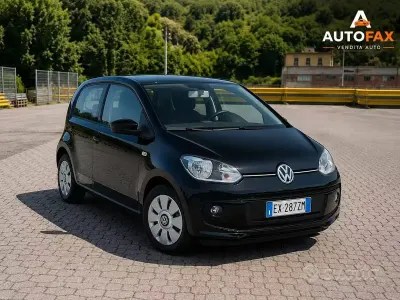 Usata VW up! CLUB 60 CV (44 kW) 2015 Nero Utilitaria