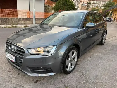 Usata Audi A3 Ambition 110 CV (80 kW) 2016 Grigio Berlina
