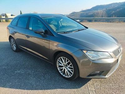 Usata Seat Leon 105 CV (77 kW) 2014 Grigio Station wagon