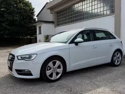 Usata Audi A3 150 CV (110 kW) 2014 Bianco Berlina