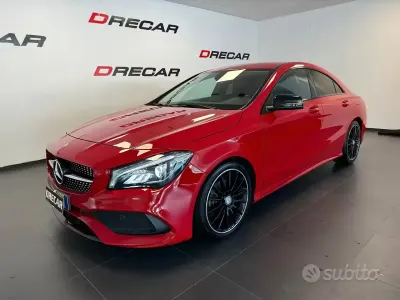Usata Mercedes CLA200 Premium 136 CV (100 kW) 2017 Rosso Coupé