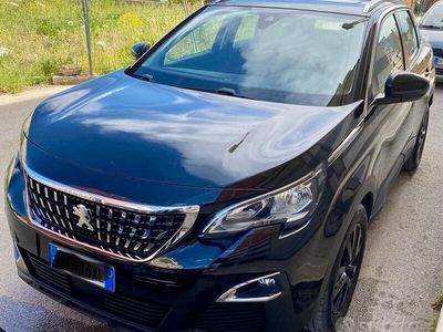 Usata Peugeot 3008 131 CV (96 kW) 2019 Nero Utilitaria