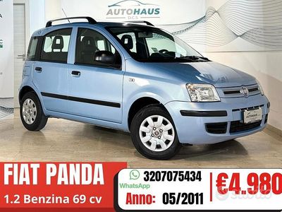 Usata Fiat Panda 69 CV (50 kW) 2011 Blu Utilitaria