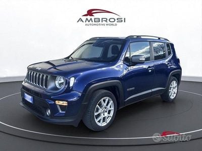 Usata Jeep Renegade Limited 120 CV (88 kW) 2020 Blu SUV