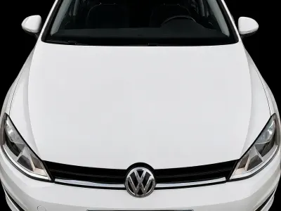 Usata VW Golf VII Sound 110 CV (80 kW) 2014 Bianco Berlina