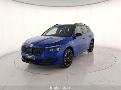 Usata Skoda Kamiq Monte Carlo 110 CV (80 kW) 2022 Blu SUV