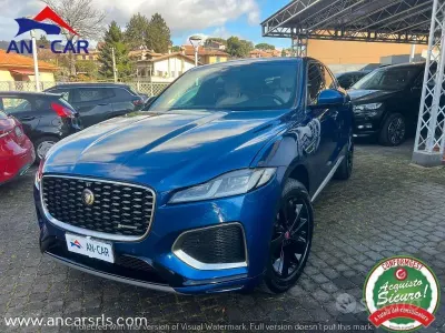 Usata Jaguar F-Pace R-Dynamic 204 CV (150 kW) 2021 Blue portofino SUV