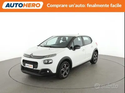 Usata Citroën C3 Feel 83 CV (61 kW) 2019 Bianco Utilitaria