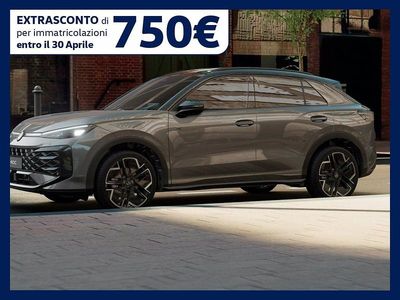 Nuova VW T-Roc R-line 150 CV (110 kW) 2026 Wolf grey metallizzato nero SUV