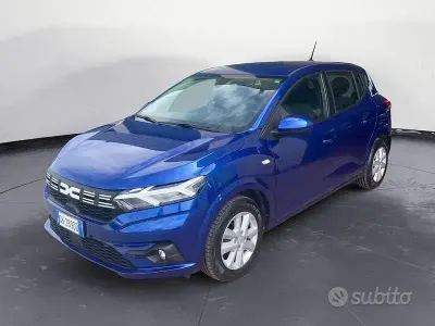 Gebraucht Dacia Sandero Expression 101 PS (74 kW) 2023 Blau Limousine