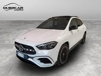 Käytetty Mercedes GLA200 AMG Line Premium 150 HP (110 kW) 2024 Valkoinen Katumaasturi