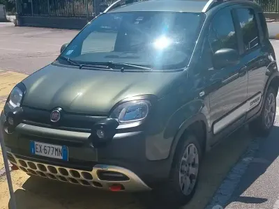 Usata Fiat Panda Cross Cross 80 CV (58 kW) 2015 Verde Utilitaria