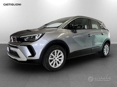 Usata Opel Crossland X Elegance 110 CV (80 kW) 2022 Grigio SUV
