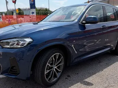 Usata BMW X3 M Sport 190 CV (139 kW) 2022 Blu/azzurro SUV
