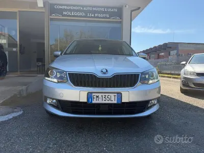 Usata Skoda Fabia Ambition 75 CV (55 kW) 2018 Grigio Berlina