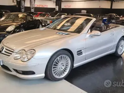 Usata Mercedes SL55 AMG AMG 476 CV (350 kW) 2002 Grigio Cabrio