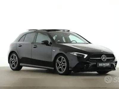 Usata Mercedes A200 Premium 150 CV (110 kW) 2021 Nero Berlina