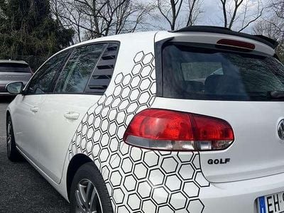 Usata VW Golf Trendline 105 CV (77 kW) 2011 Bianco Coupé