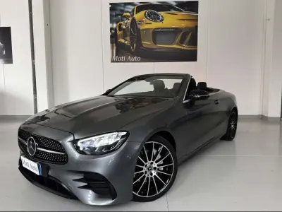 Usata Mercedes E220 Premium 194 CV (142 kW) 2021 Grigio Cabrio