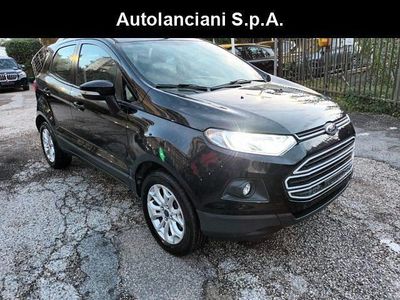 Usata Ford Ecosport 95 CV (69 kW) 2016 Nero SUV