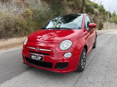 Usata Fiat 500 Sport 69 CV (50 kW) 2015 Rosso Utilitaria