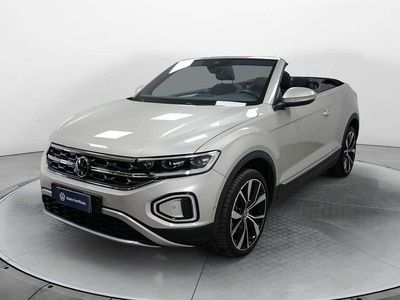 Usata VW T-Roc Cabriolet Style 150 CV (110 kW) 2024 Argento Cabrio