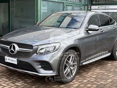 Usata Mercedes GLC250 Premium 204 CV (150 kW) 2017 Gray Coupé
