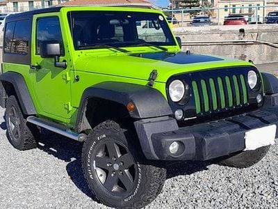 Usata Jeep Wrangler 200 CV (147 kW) 2013 Verde SUV