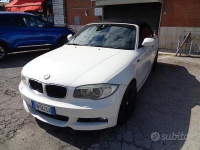 Usata BMW 118 Cabriolet 143 CV (105 kW) 2012 Bianco Cabrio