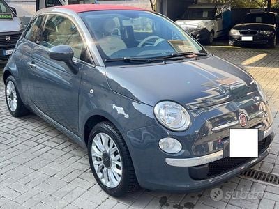 Usata Fiat 500C Lounge 69 CV (50 kW) 2014 Grigio Cabrio