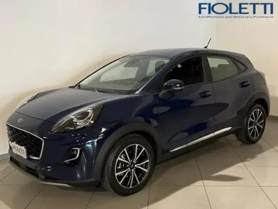 Begagnad Ford Puma Titanium 125 HK (91 kW) 2022 Blå SUV