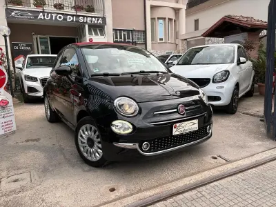 Usata Fiat 500C Lounge 69 CV (50 kW) 2017 Nero Cabrio