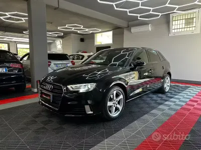 Usata Audi A3 116 CV (85 kW) 2018 Nero Berlina