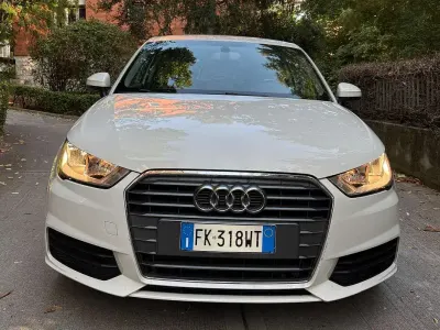 Usata Audi A1 Ambiente 95 CV (69 kW) 2017 Bianco Utilitaria