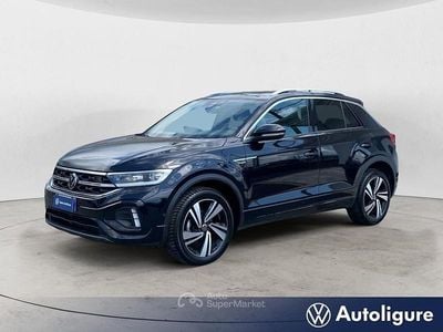 Usata VW T-Roc R-line 110 CV (80 kW) 2023 Nero SUV