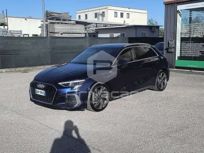 Occasion Audi A3 Sportback S-Line 116 PK (85 kW) 2022 Blauw Hatchback