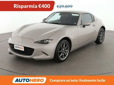 Usata Mazda MX5 Exclusive-Line 132 CV (97 kW) 2023 Argento Cabrio