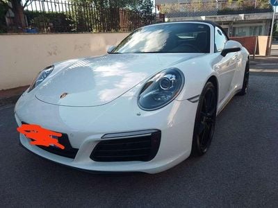 Usata Porsche 911 Carrera 4 Cabriolet 370 CV (272 kW) 2017 Bianco Cabrio