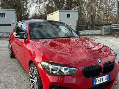 Usata BMW 118 Efficient Dynamics 190 CV (139 kW) 2018 Rosso Utilitaria